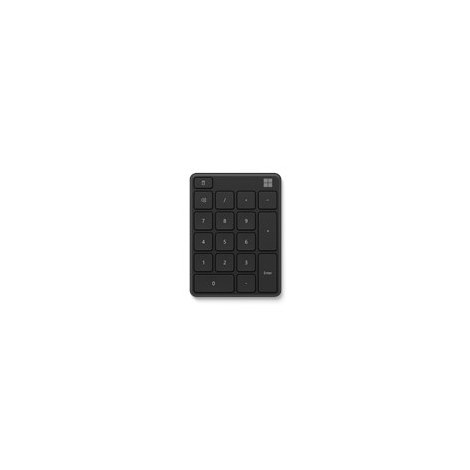 Microsoft | Numeric Keypad | MS NUMBER PAD | Numeric Keypad | Wireless | Batteries included | N/A | Bluetooth | Black | 81 g | W - 2